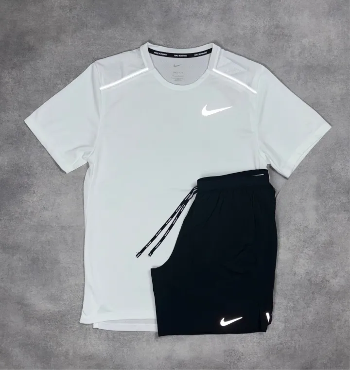 Ensemble Running – Blanc / Noir