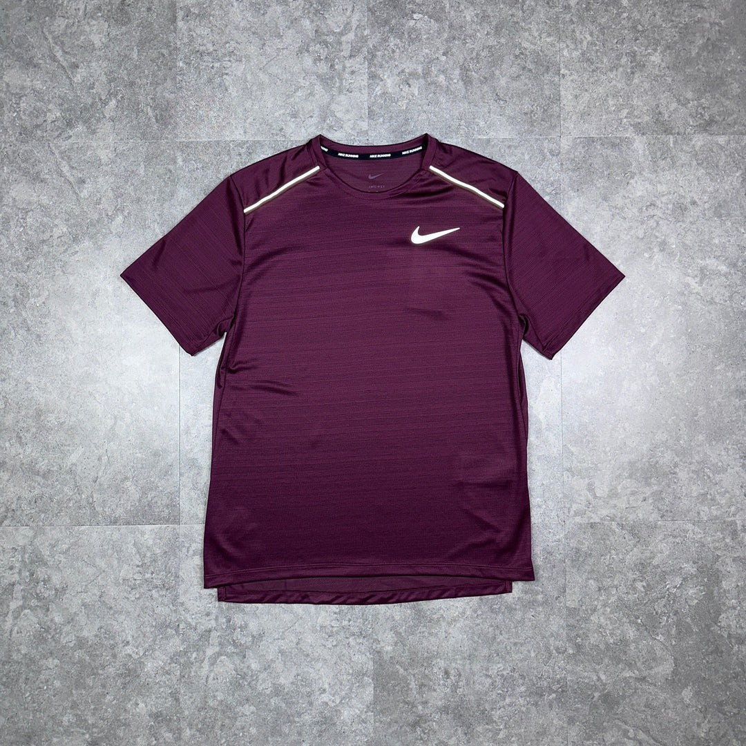 T-shirt Running - Violet intense
