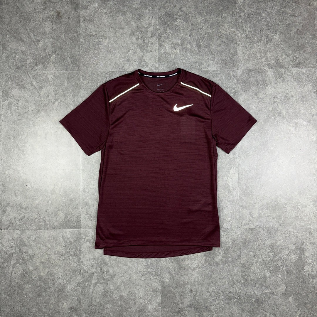T-shirt Running - Bordeaux