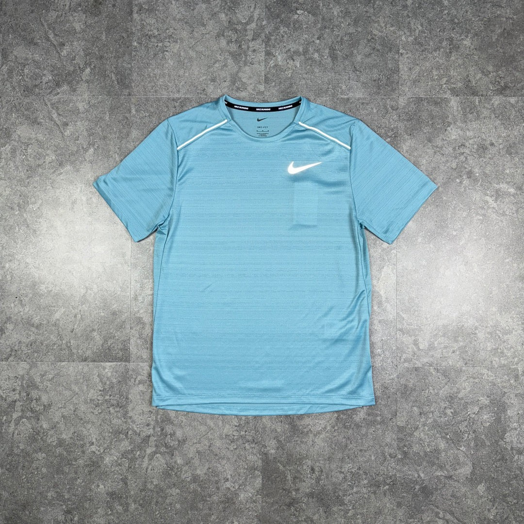 T-shirt Running - Denim Turquoise