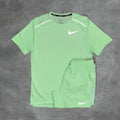 Ensemble Running – Vert bouteille