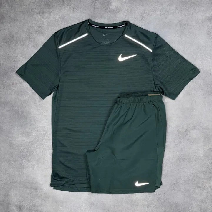 Ensemble Running – Vert foncé